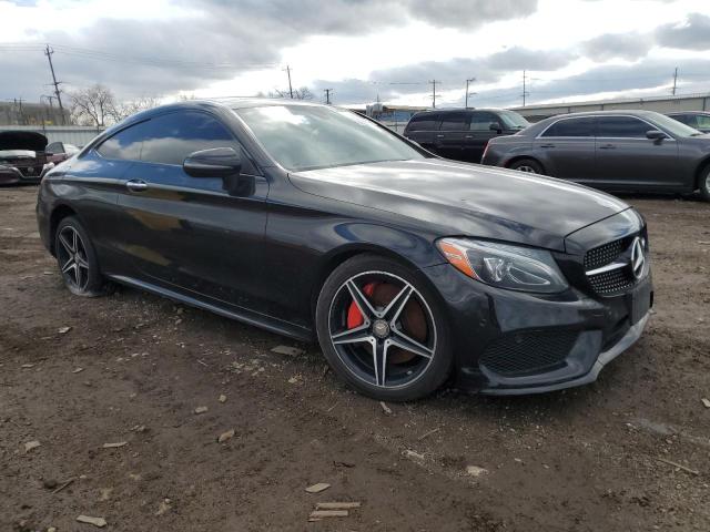 WDDWJ4KB9HF375901 - 2017 MERCEDES-BENZ C 300 4MATIC BLACK photo 4