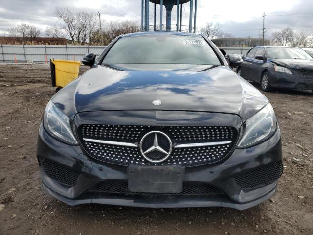 WDDWJ4KB9HF375901 - 2017 MERCEDES-BENZ C 300 4MATIC BLACK photo 5