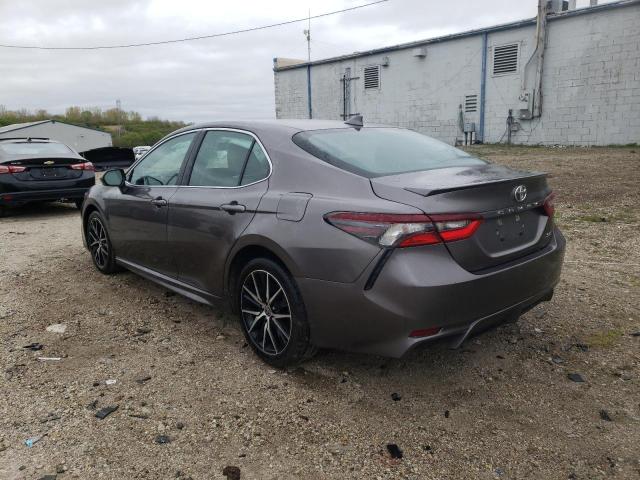 4T1G11AK2PU174359 - 2023 TOYOTA CAMRY SE NIGHT SHADE GRAY photo 2