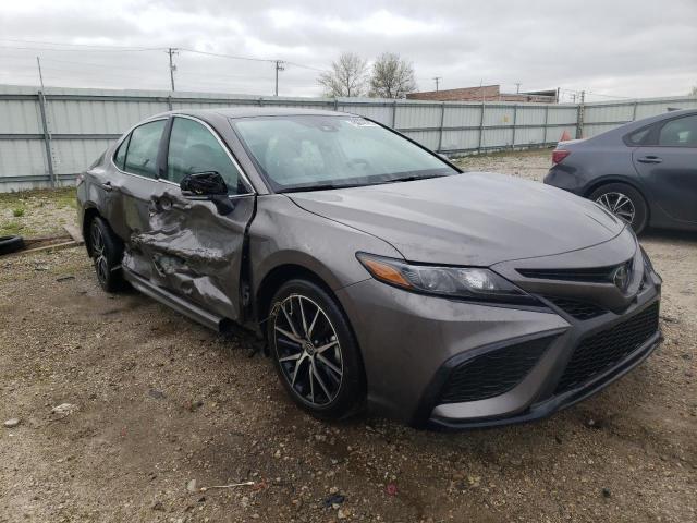 4T1G11AK2PU174359 - 2023 TOYOTA CAMRY SE NIGHT SHADE GRAY photo 4