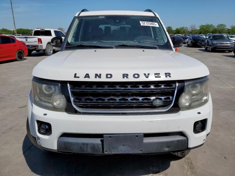SALAK2V68GA789079 - 2016 LAND ROVER LR4 HSE LUXURY WHITE photo 5
