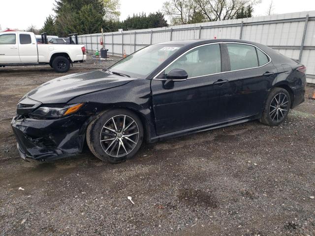 4T1G11AK0PU737201 - 2023 TOYOTA CAMRY SE NIGHT SHADE BLACK photo 1