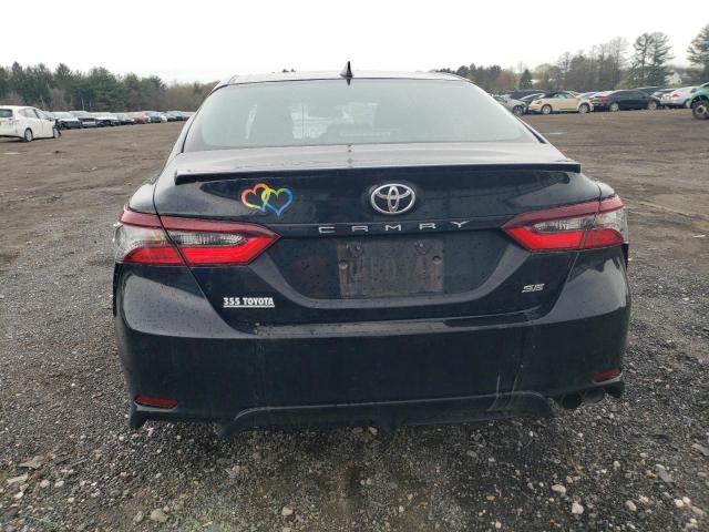 4T1G11AK0PU737201 - 2023 TOYOTA CAMRY SE NIGHT SHADE BLACK photo 6