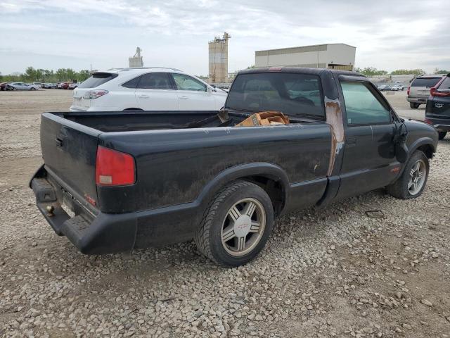 1GCCS14W7T8172673 - 1996 CHEVROLET S TRUCK S10 BLACK photo 3