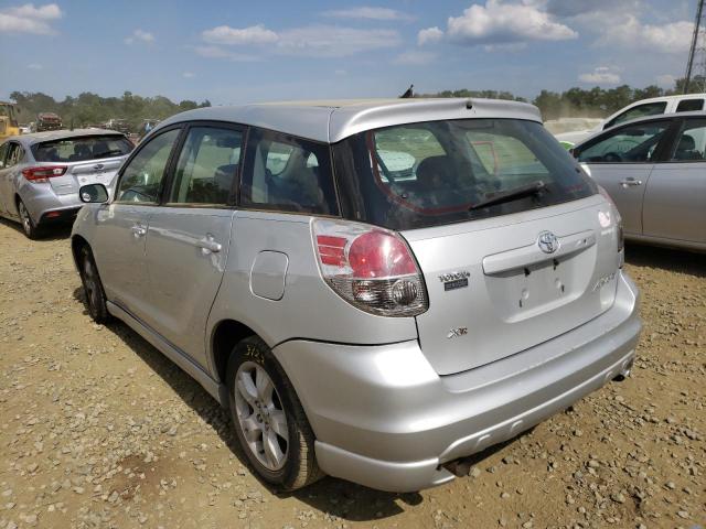2T1KR32E35C371675 - 2005 TOYOTA COROLLA MA XR SILVER photo 3