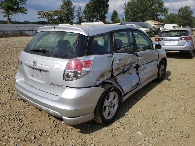 2T1KR32E35C371675 - 2005 TOYOTA COROLLA MA XR SILVER photo 4