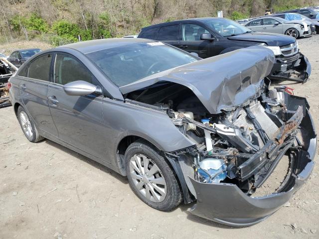 5NPEB4AC9DH506354 - 2013 HYUNDAI SONATA GLS GRAY photo 4