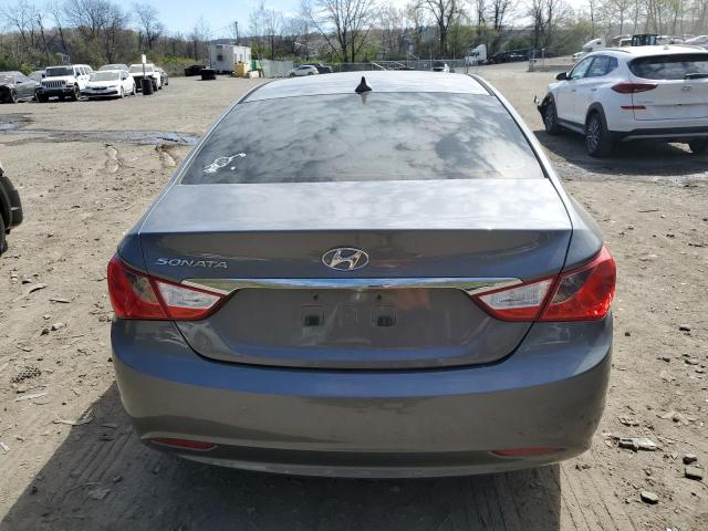 5NPEB4AC9DH506354 - 2013 HYUNDAI SONATA GLS GRAY photo 6