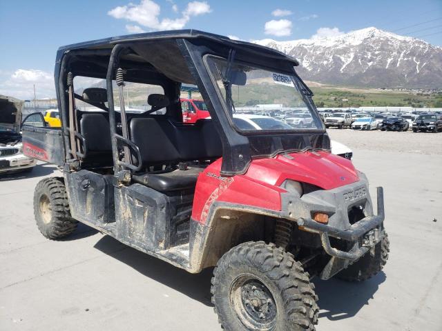 4XAWH76A6B2168963 - 2011 POLARIS RANGER 800 CREW RED photo 1