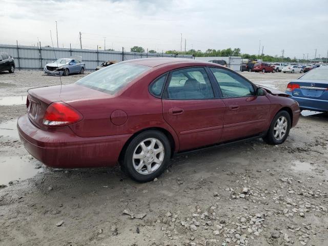 1FAFP56U56A198550 - 2006 FORD TAURUS SEL MAROON photo 3