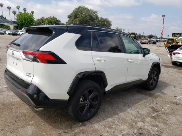 2T3E6RFV7MW017908 - 2021 TOYOTA RAV4 XSE WHITE photo 3