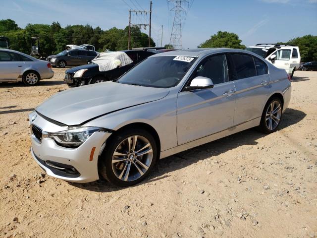 WBA8B3C53GK383479 - 2016 BMW 340 I SILVER photo 1