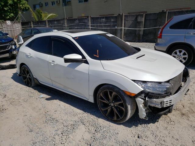 SHHFK7H98JU206085 - 2018 HONDA CIVIC SPORT TOURING WHITE photo 4