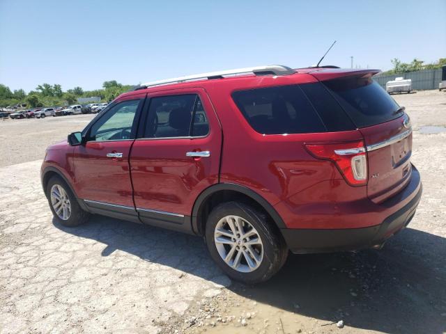 1FM5K7D87EGA89746 - 2014 FORD EXPLORER XLT RED photo 2