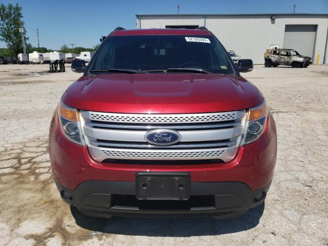 1FM5K7D87EGA89746 - 2014 FORD EXPLORER XLT RED photo 5