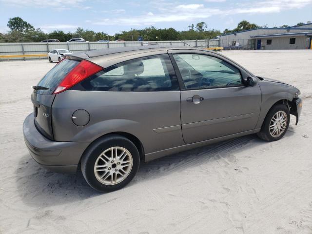 1FAFP31N56W178726 - 2006 FORD FOCUS ZX3 GRAY photo 3