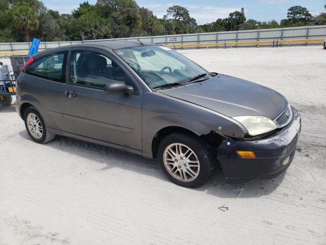 1FAFP31N56W178726 - 2006 FORD FOCUS ZX3 GRAY photo 4