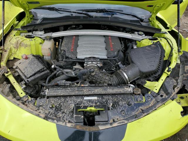 1G1FH3D70K0157969 - 2019 CHEVROLET CAMARO SS YELLOW photo 11