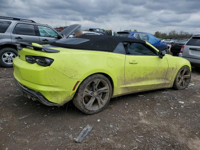 1G1FH3D70K0157969 - 2019 CHEVROLET CAMARO SS YELLOW photo 3