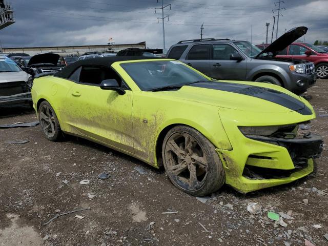 1G1FH3D70K0157969 - 2019 CHEVROLET CAMARO SS YELLOW photo 4