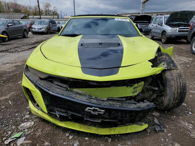 1G1FH3D70K0157969 - 2019 CHEVROLET CAMARO SS YELLOW photo 5