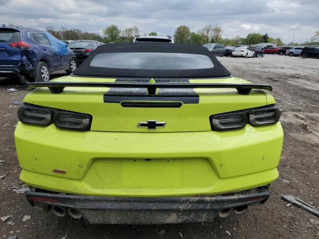 1G1FH3D70K0157969 - 2019 CHEVROLET CAMARO SS YELLOW photo 6