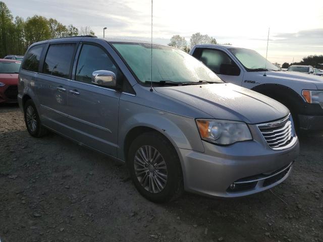 2C4RC1CGXER409374 - 2014 CHRYSLER TOWN & COU TOURING L SILVER photo 4