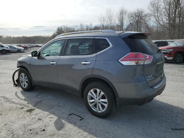 5N1AT2MV2GC921895 - 2016 NISSAN ROGUE S GRAY photo 2