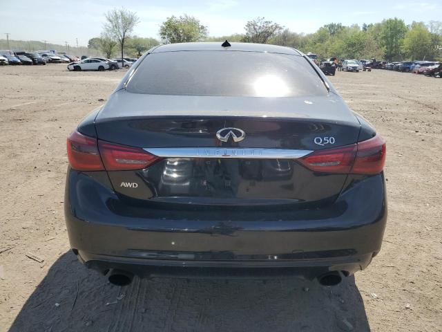 JN1EV7AR3JM442653 - 2018 INFINITI Q50 LUXE BLACK photo 6