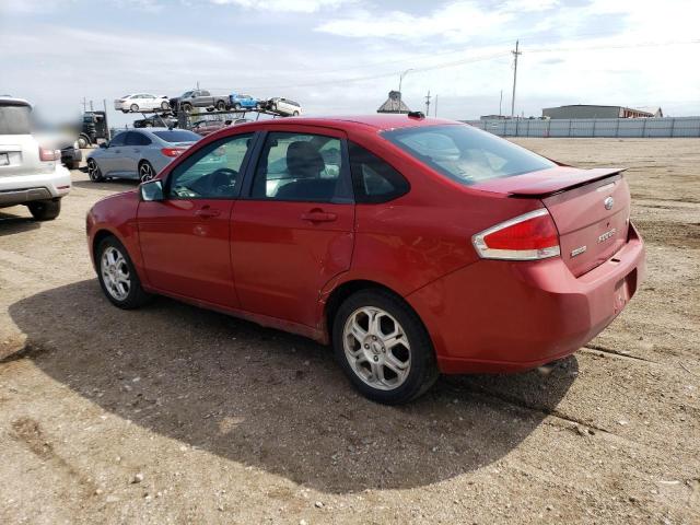 1FAHP36N69W131050 - 2009 FORD FOCUS SES RED photo 2