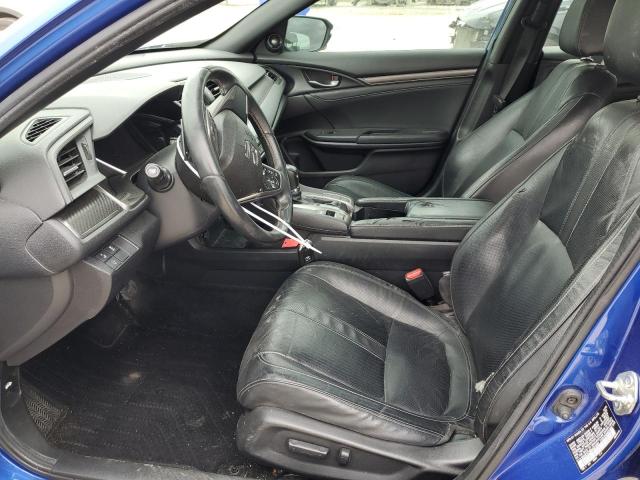 SHHFK7H98JU214087 - 2018 HONDA CIVIC SPORT TOURING BLUE photo 7