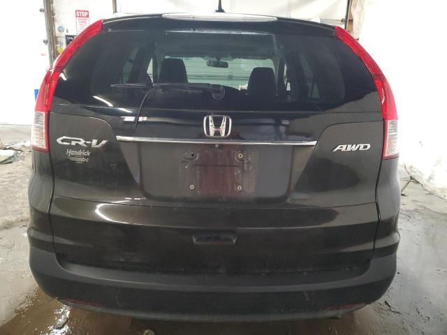 2HKRM4H79EH721058 - 2014 HONDA CR-V EXL GRAY photo 6