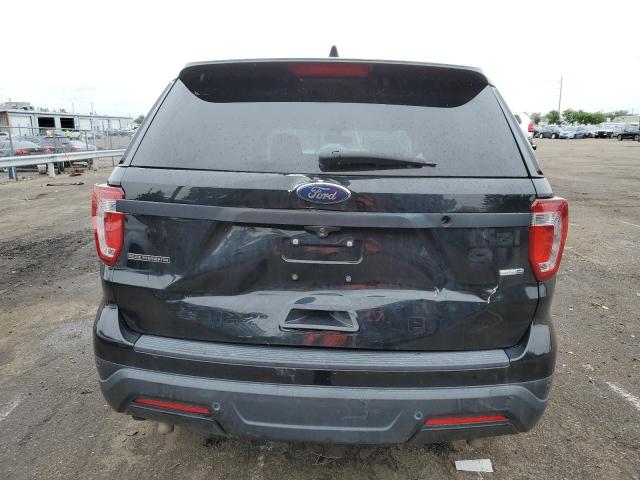 1FM5K8AR7JGC19022 - 2018 FORD EXPLORER POLICE INTERCEPTOR BLACK photo 6