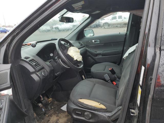 1FM5K8AR7JGC19022 - 2018 FORD EXPLORER POLICE INTERCEPTOR BLACK photo 7