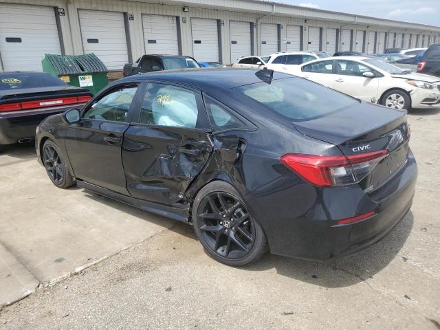 2HGFE2F58PH516592 - 2023 HONDA CIVIC SPORT 黑色 照片 2