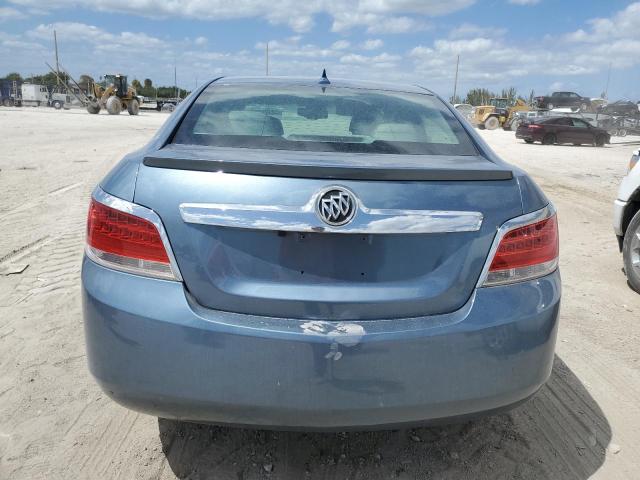 1G4GC5EC4BF397052 - 2011 BUICK LACROSSE CXL BLUE photo 6