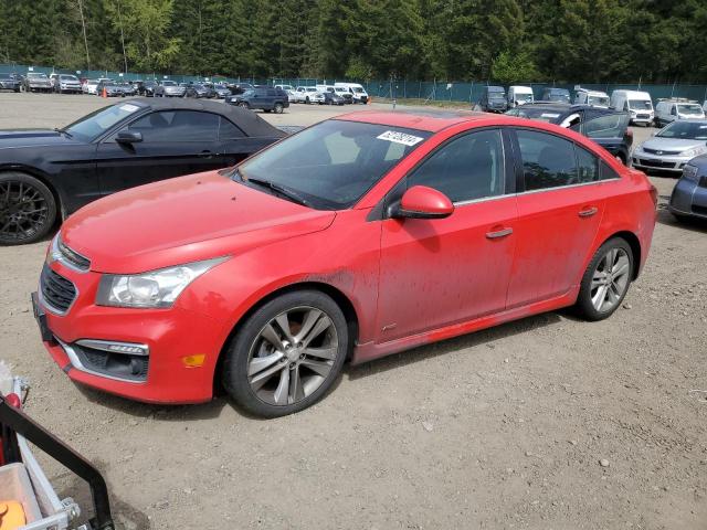 1G1PG5SB2F7161450 - 2015 CHEVROLET CRUZE LTZ RED photo 1