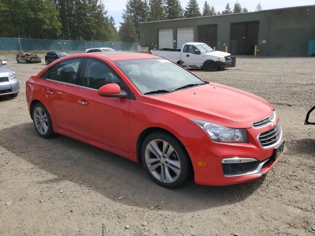 1G1PG5SB2F7161450 - 2015 CHEVROLET CRUZE LTZ RED photo 4