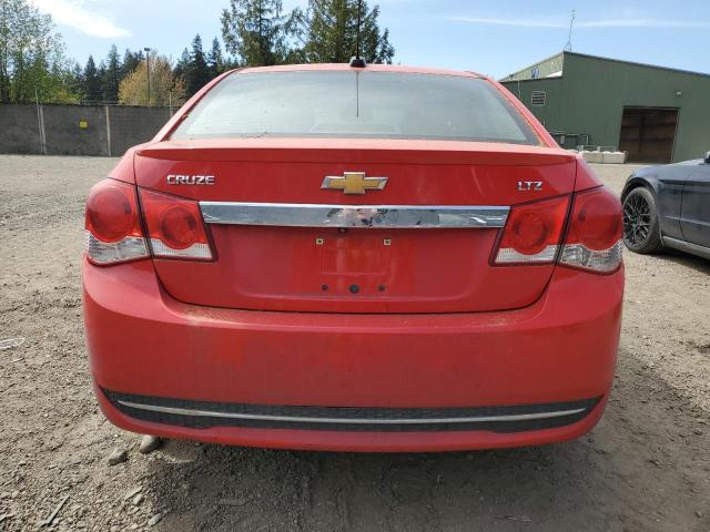 1G1PG5SB2F7161450 - 2015 CHEVROLET CRUZE LTZ RED photo 6