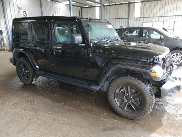 1C4HJXEG1PW614643 - 2023 JEEP WRANGLER SAHARA BLACK photo 4