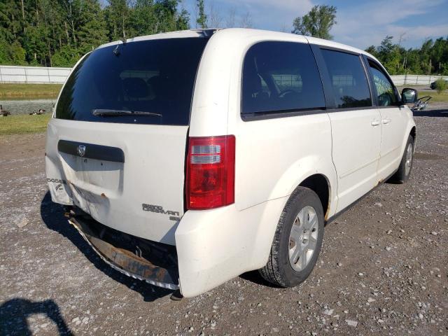 2D4RN4DE2AR491042 - 2010 DODGE GRAND CARA SE WHITE photo 4