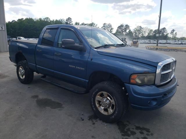 3D7KS28D85G818168 - 2005 DODGE RAM 2500 ST BLUE photo 4