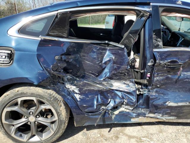 1G1ZD5ST3LF100703 - 2020 CHEVROLET MALIBU LT BLUE photo 10