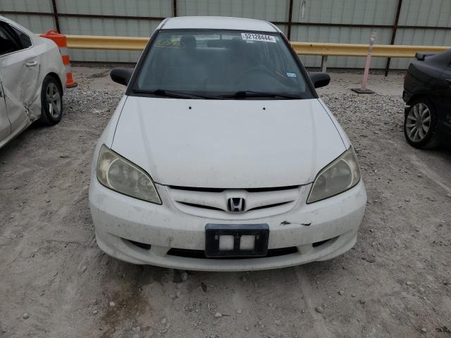 2HGES16324H578613 - 2004 HONDA CIVIC DX VP Ağ foto 5