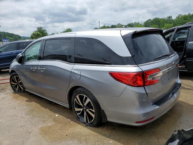 5FNRL6H93KB114664 - 2019 HONDA ODYSSEY ELITE فضي صورة 2