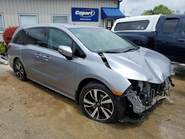 5FNRL6H93KB114664 - 2019 HONDA ODYSSEY ELITE فضي صورة 4