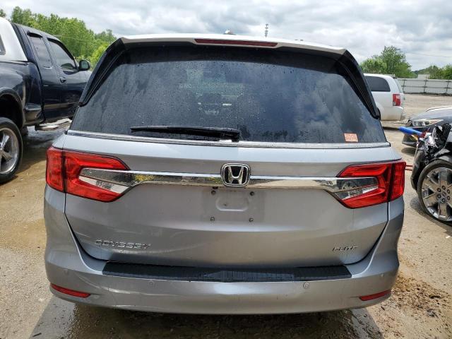 5FNRL6H93KB114664 - 2019 HONDA ODYSSEY ELITE SILVER photo 6