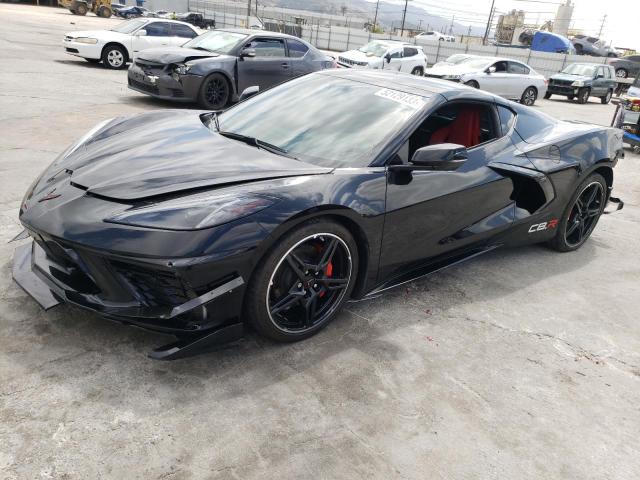 1G1YA2D40M5110394 - 2021 CHEVROLET CORVETTE STINGRAY 1LT BLACK photo 1