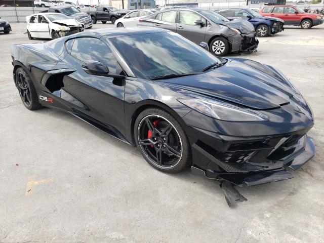 1G1YA2D40M5110394 - 2021 CHEVROLET CORVETTE STINGRAY 1LT BLACK photo 4