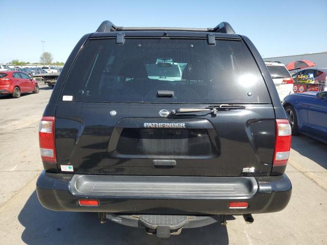 JN8DR09Y72W725776 - 2002 NISSAN PATHFINDER LE BLACK photo 6